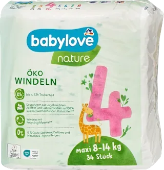 babylove Öko 4-es méret