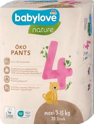 babylove ÖKO Nature 4-es méret