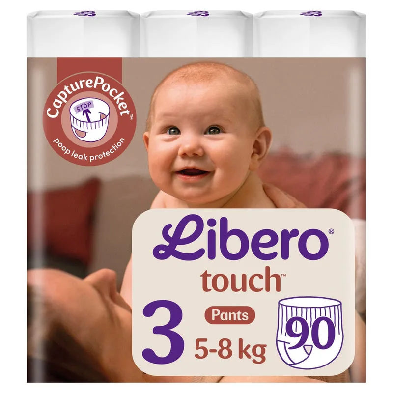Libero Touch Pants 3-as méret pelenka