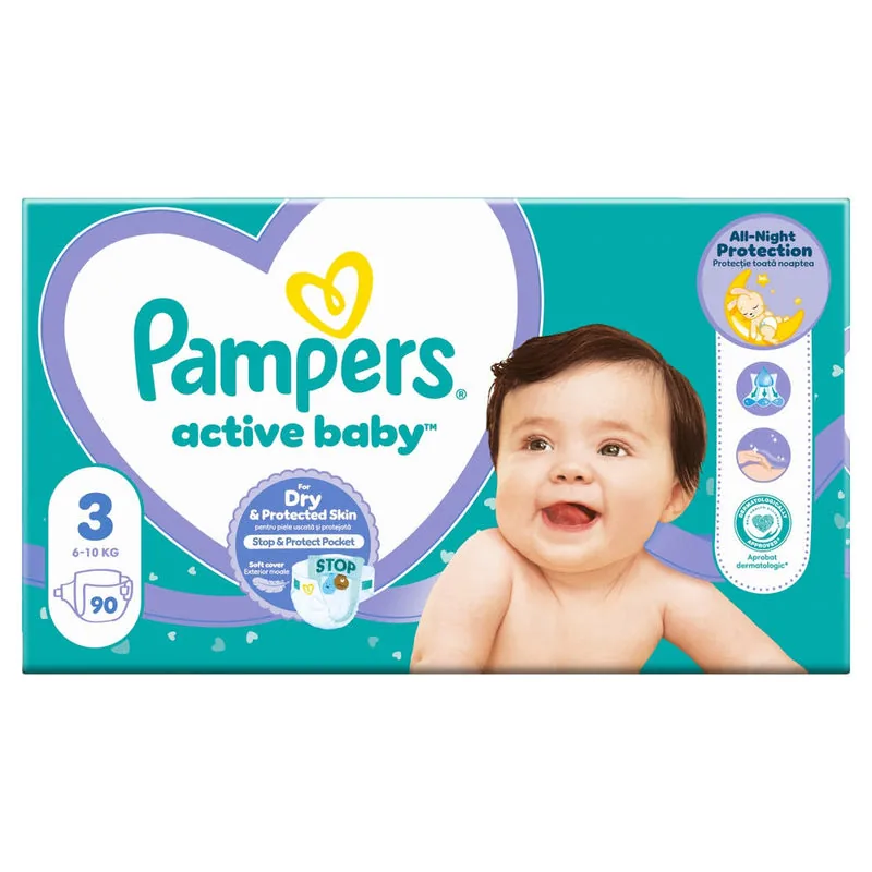 Pampers Active Baby 3-as méret