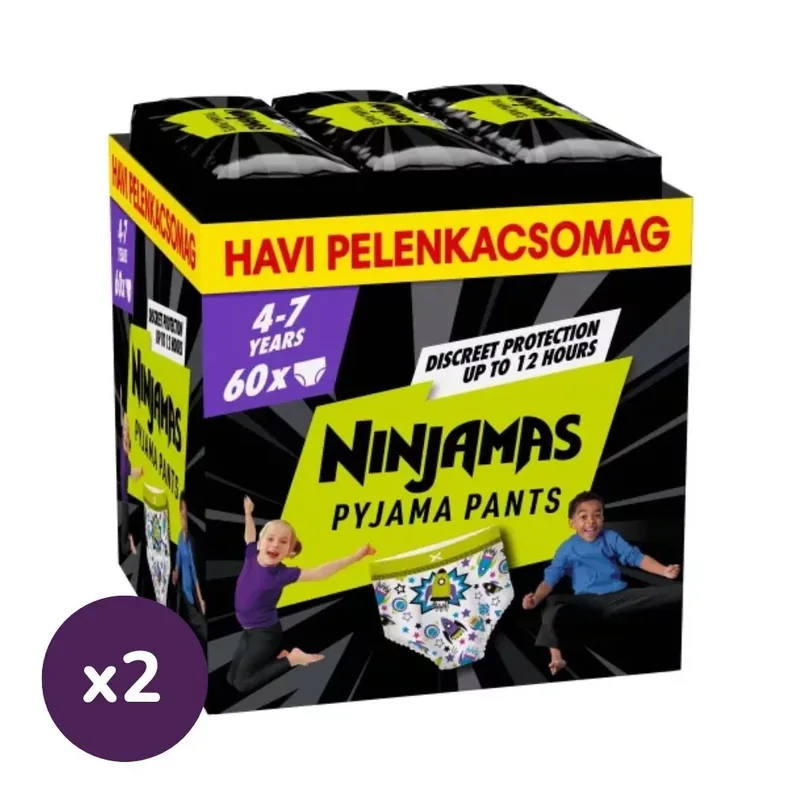 Pampers Ninjamas Pyjama 7-es méret