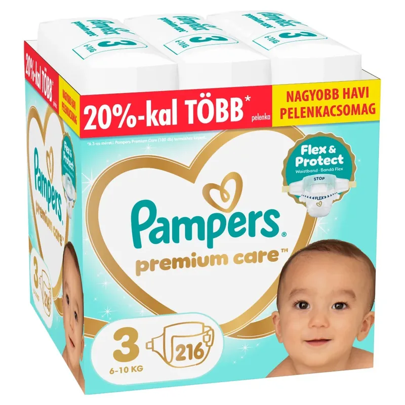 Pampers Premium Care 3-as méret